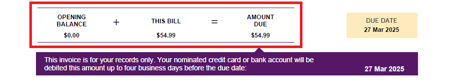 Invoice Balance